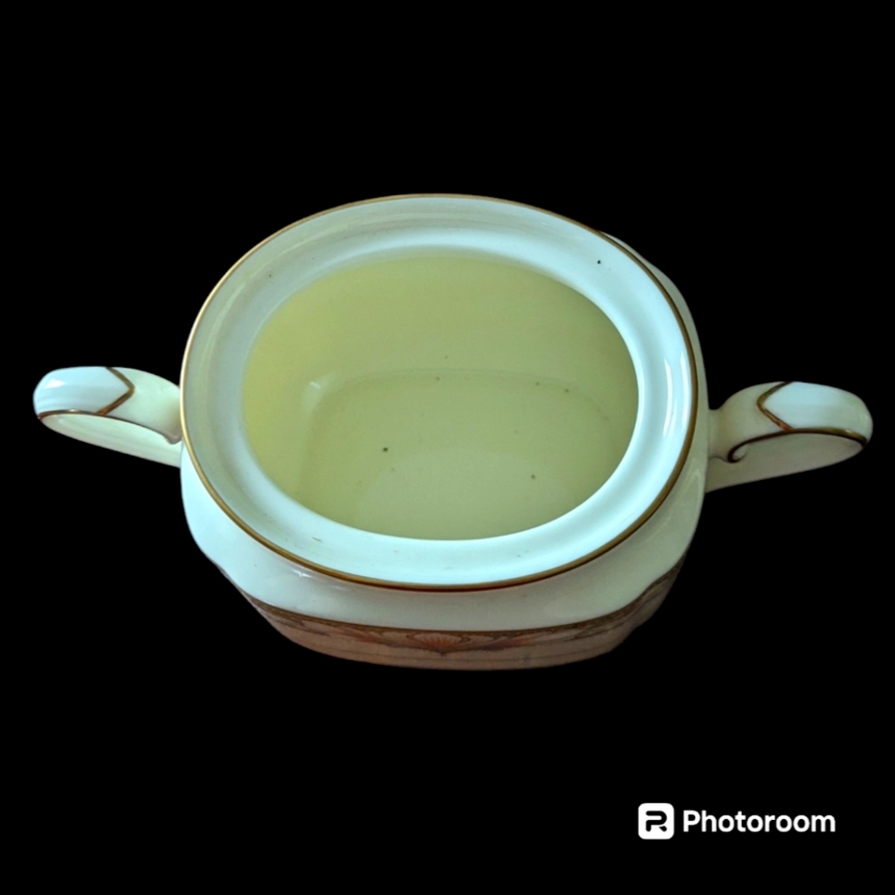Noritake BARRYMORE China 9737 Covered Sugar Bowl Creamer Set - Picture 5 of 6